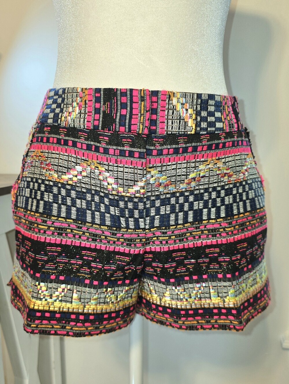 Trina Turk Multi-color Tweed Corbin Baja Women’s Shorts Size 4